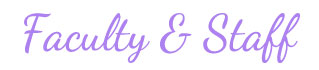 Faculty & staff